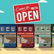 Small businesses open