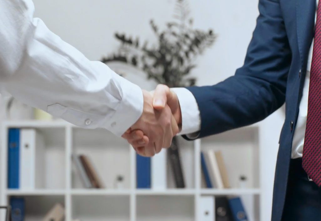 shaking hands