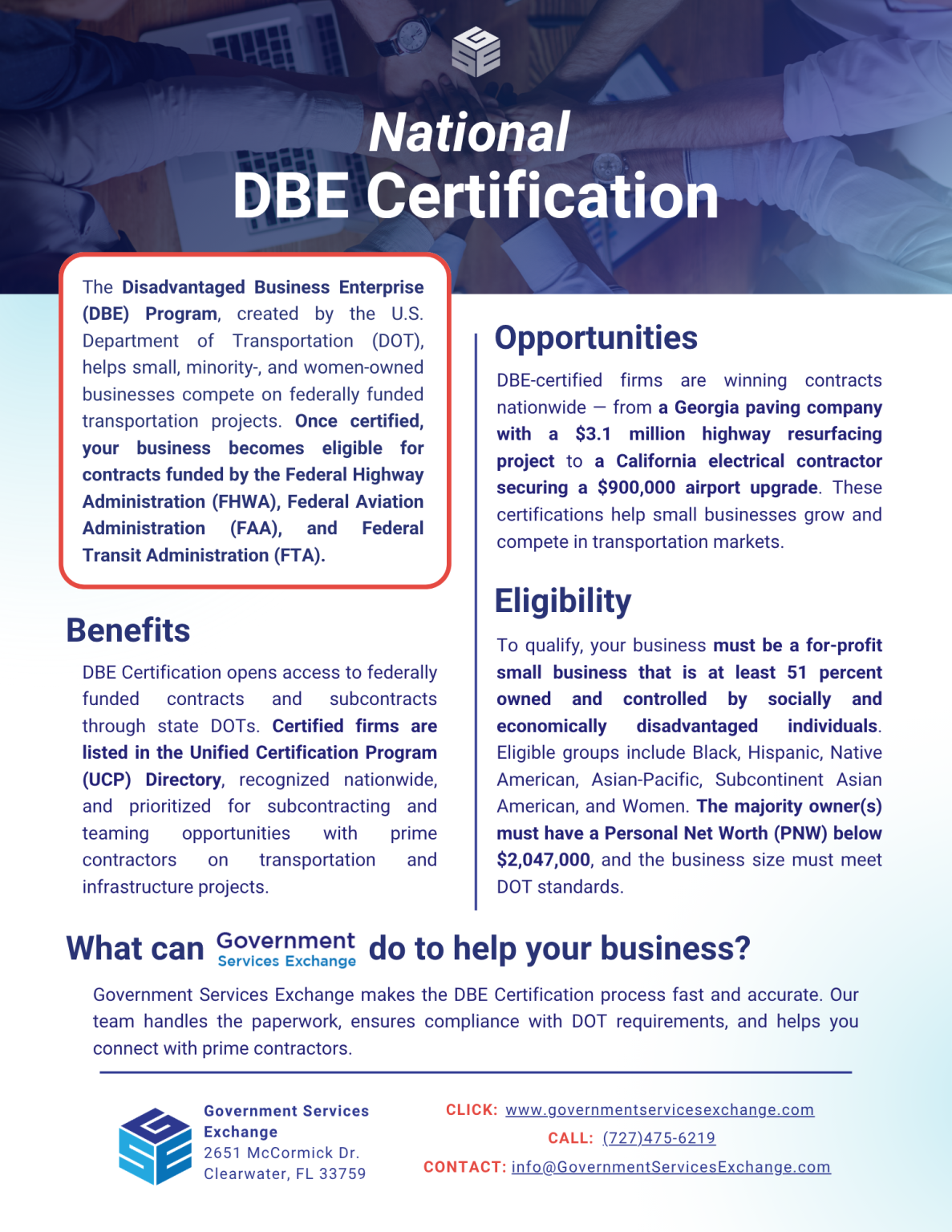 National DBE Certification - NEW